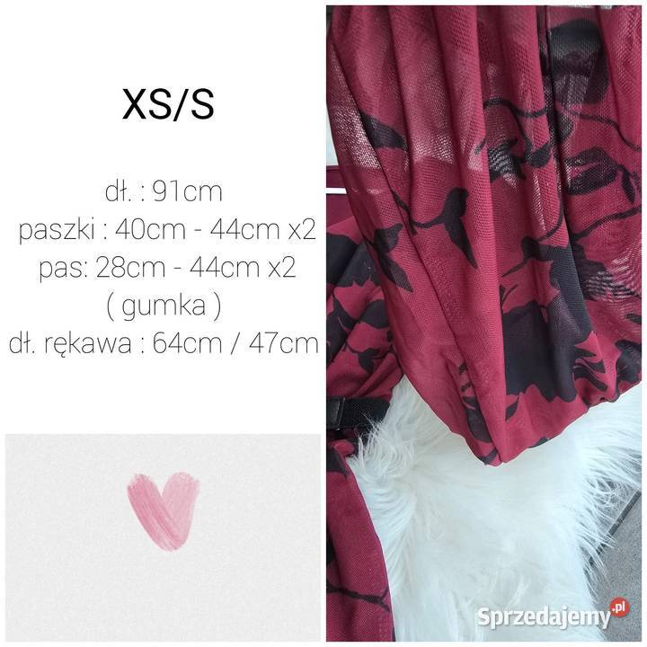 Sukienka z Siateczki bordo XSS Rybnik
