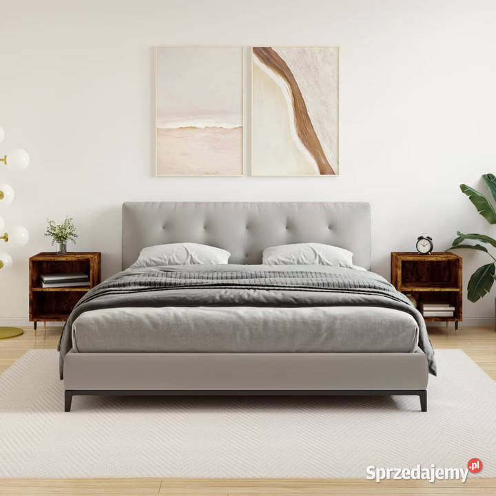 Szafki nocne 2 przydymiony dąb 40x30x50 WM826775 mazowieckie Warszawa