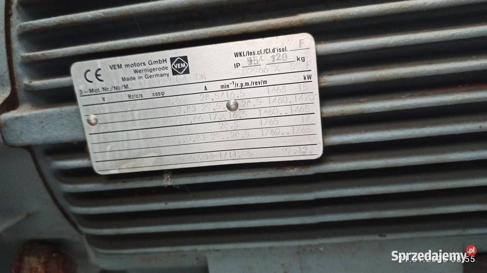 DISA TECHNOLOGIES T O40400 wentylator Produkcja Kłodawa