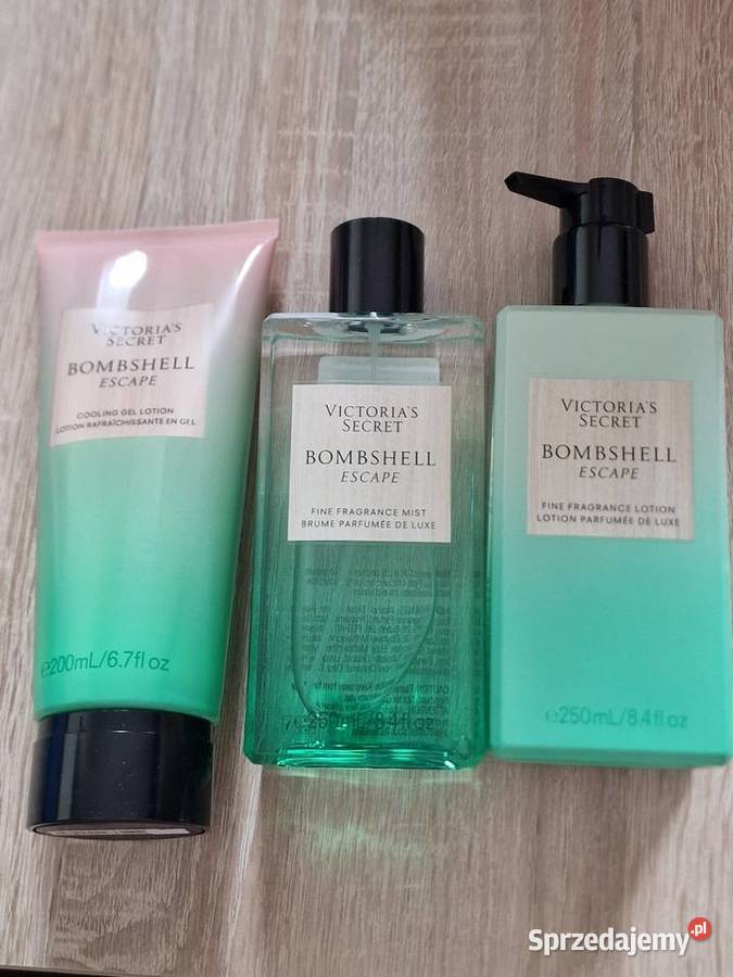 3 produkty Victorias Secret Bombshell Escape Ruda Śląska