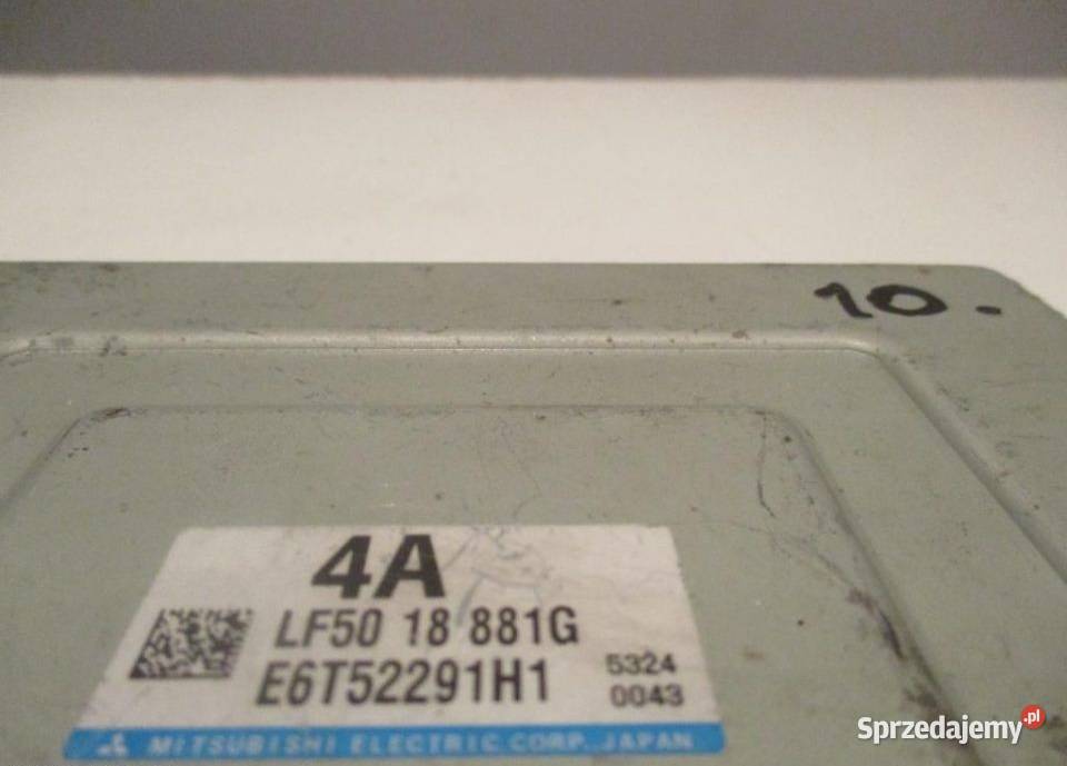 MAZDA 3 20 0206 KOMPUTER SILNIKA wielkopolskie Nowy Tomyśl