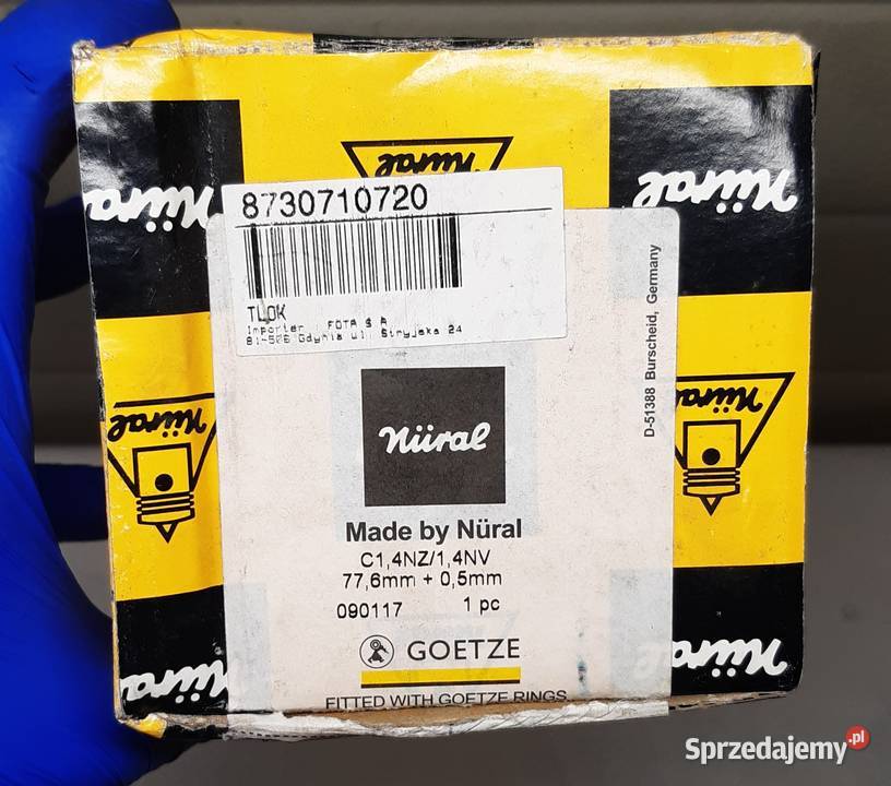 TŁOK NRAL CHEVROLET OPEL VAUXHALL 8730710720 Mielęcin