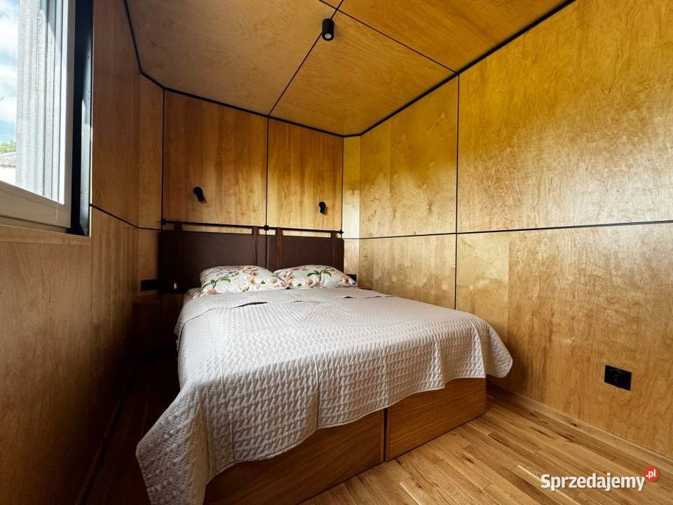 Dom mobilny na bazie naczepy TIR Łebieńska Huta