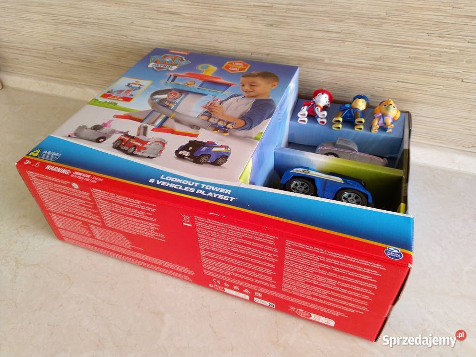 NAJTANIEJ Baza Psi Patrol Paw Patrol Wieża 3 3 lata+ Zabrze