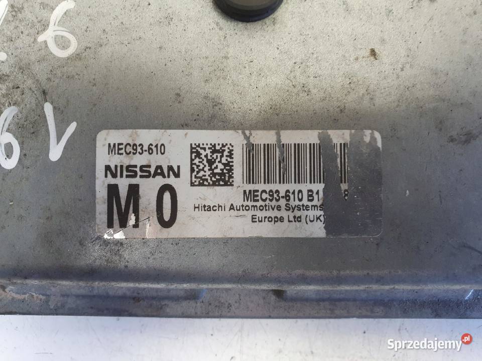 Nissan Qashqai J10 16 16V STEROWNIK SILNIKA