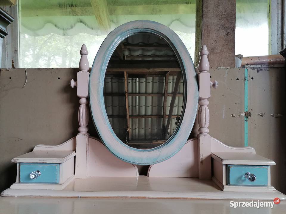 Toaletka z lustrem schabby chic Wąwolnica sprzedam