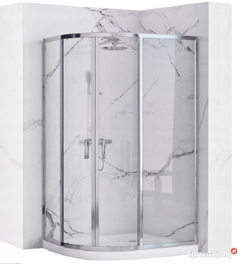 Kabina prysznicowa półokrągła 80x100 BRODZIK Choroszcz