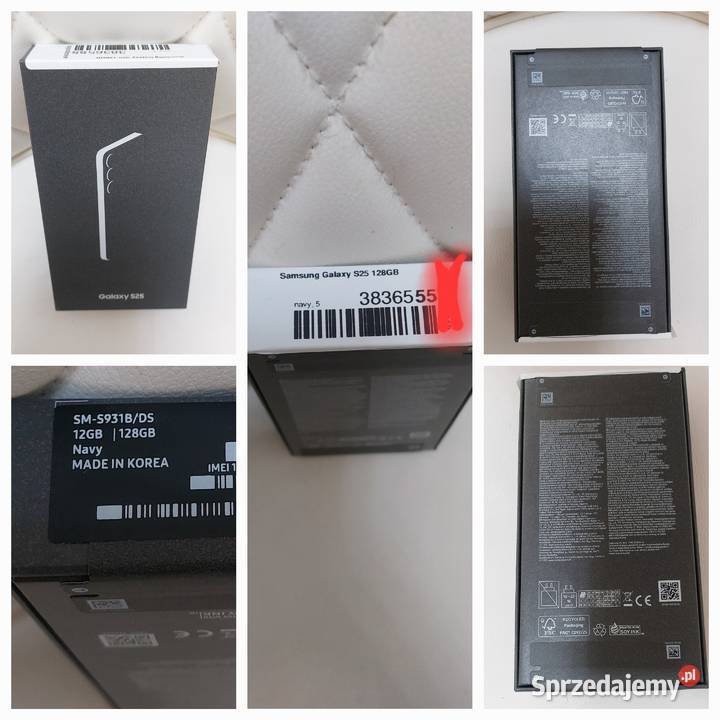 SAMSUNG S25 128GB Navy Nowy Nieotwarty