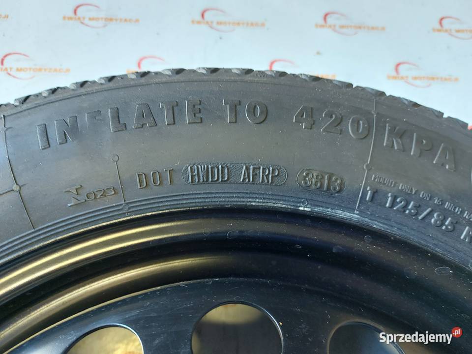 OPEL ASTRA H koło dojazdowe 1258516 99M 4x100 Kielce