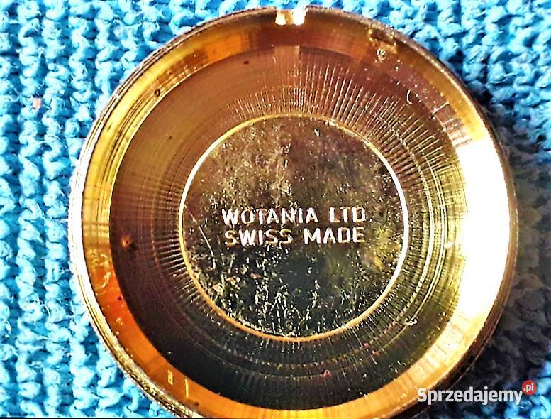 Zegarek kieszonkowy pozłacany 14k Lucerne made Poraj