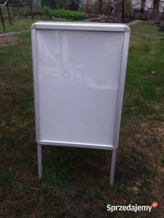 Stojak reklamowy aluminiowy Sklep Bochnia sprzedam