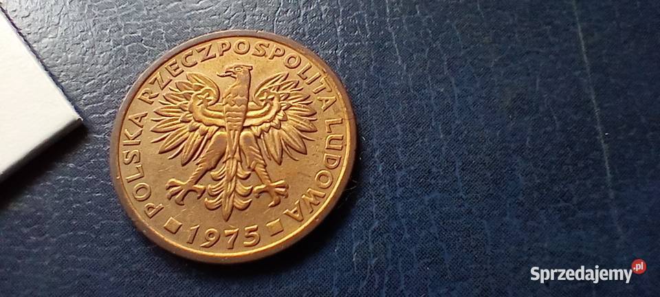 Stare monety 2 złote 1975 PRL Polska cudo Lesko