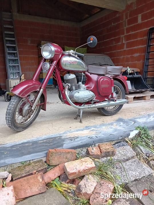 Jawa 353 1957 zabytek Bieżeń