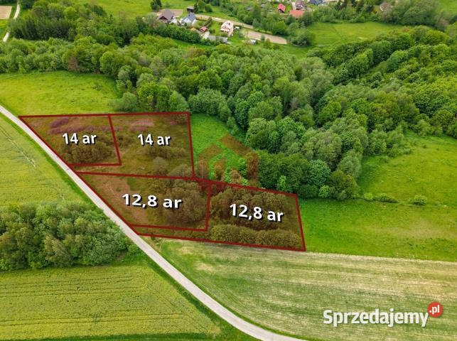 Grunt Nawsie 1400m2 Sprzedaż