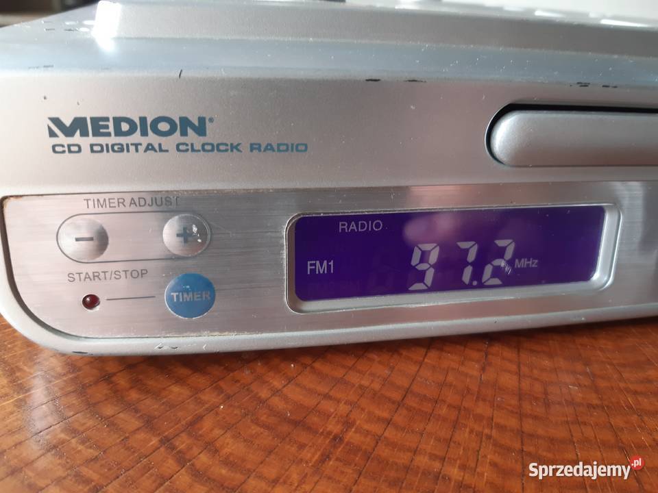 Radio  kuchenne Medion  CD Digital  Clock Radio