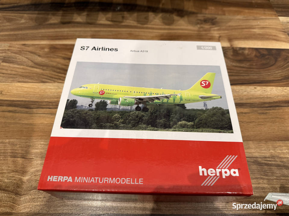 Model Herpa AIRBUS A319 S7 1200 VPBHQ Modelarstwo Szczecin