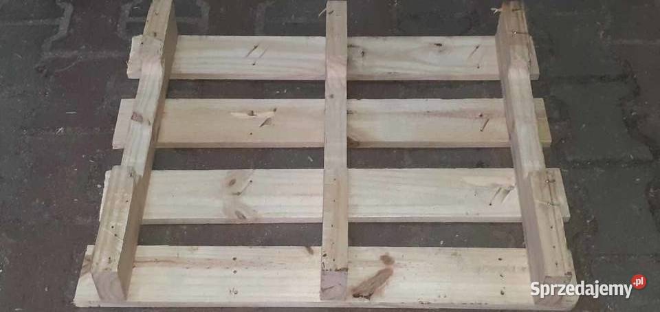 Półpaleta drewniana 800 x 600 W ofercie również Katowice