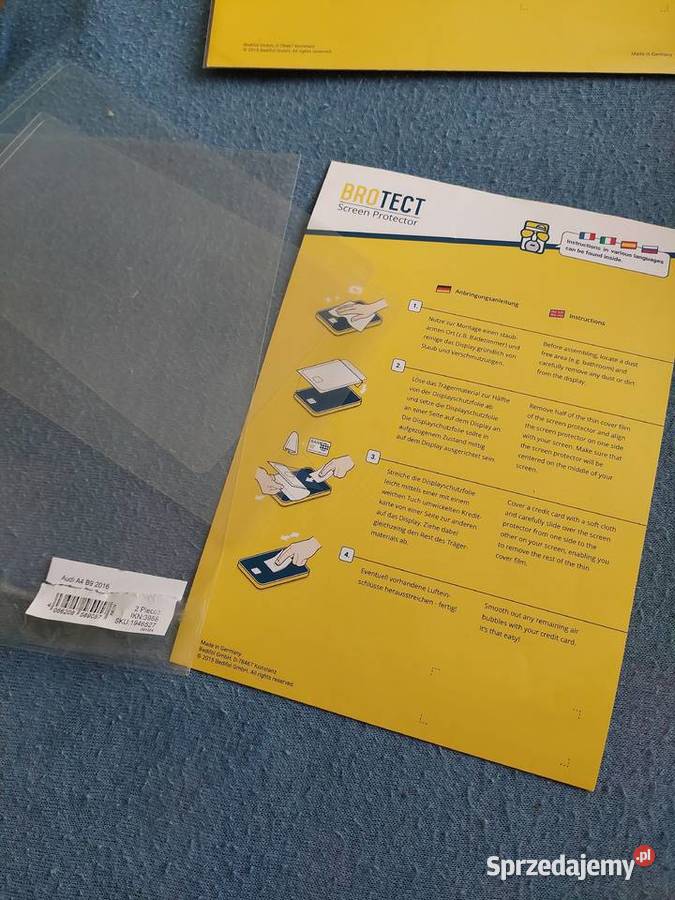 Folia na ekran a4 b9 virtual cocpit Audi a4 b9