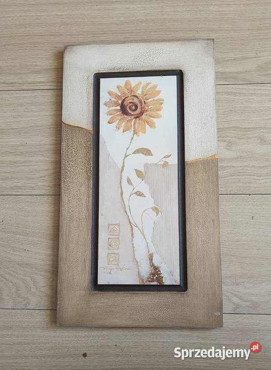 Obraz słoneczniki na desce Malarstwo pomorskie