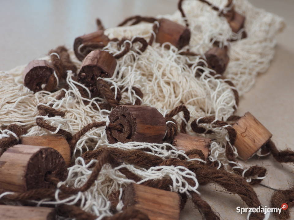 Sieci siatka sieć pływaki pływakami boje 34x34m Dom i Ogród Warszawa sprzedam