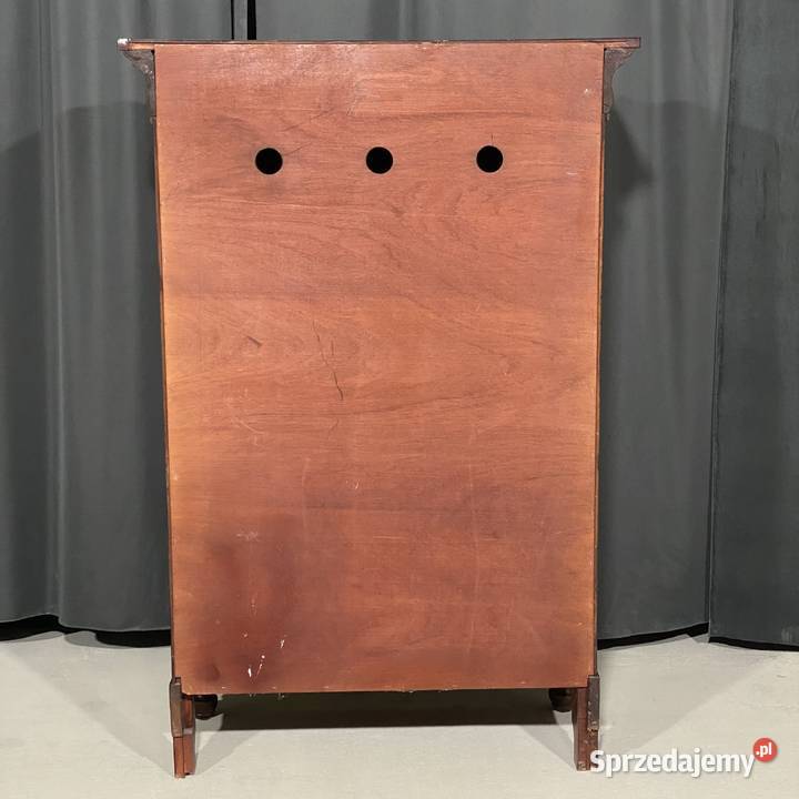Mahoniowa bieliźniarka w stylu Biedermeier Gryfice