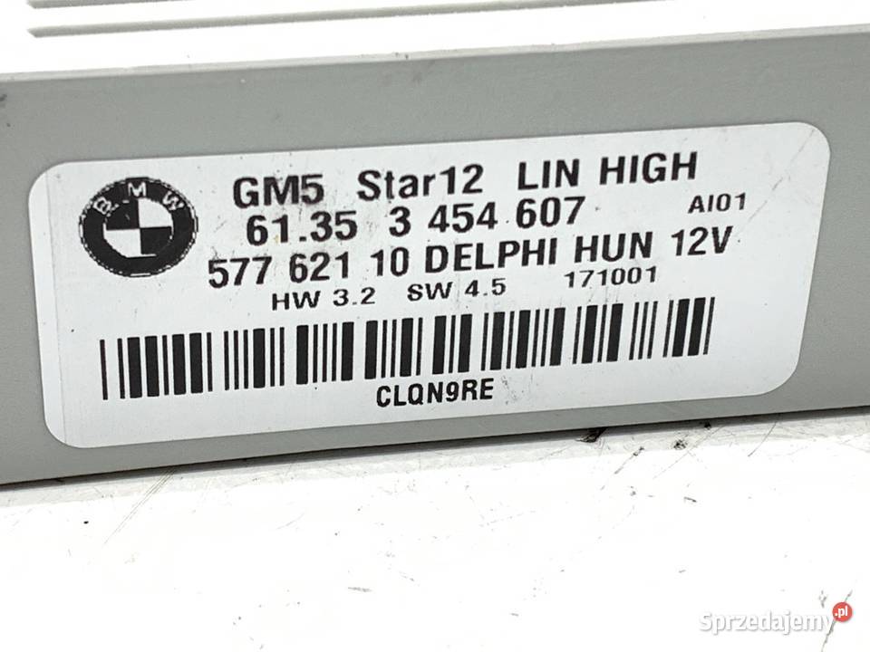 MODUŁ KOMFORTU BMW E83 3454607 Hatchback 0311