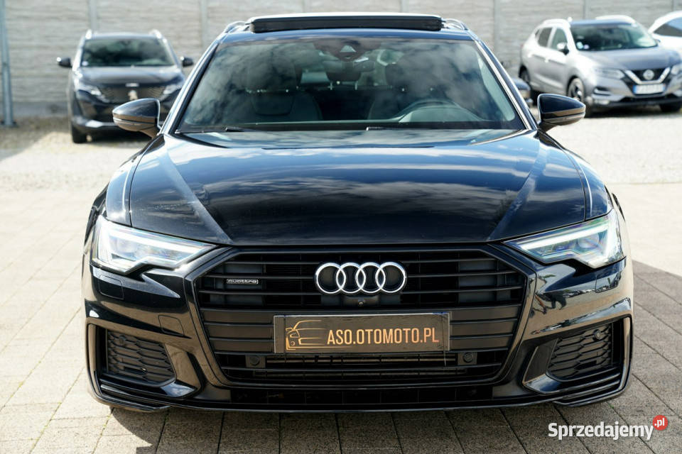 Audi A6 SLINE skóra FUL LED kamery 360 grzane kurtyny powietrzne Otmuchów