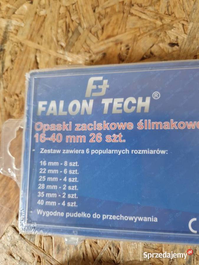 OPASKI ZACISKOWE ŚLIMAKOWE ZESTAW 26 1640 mm Głogowa sprzedam