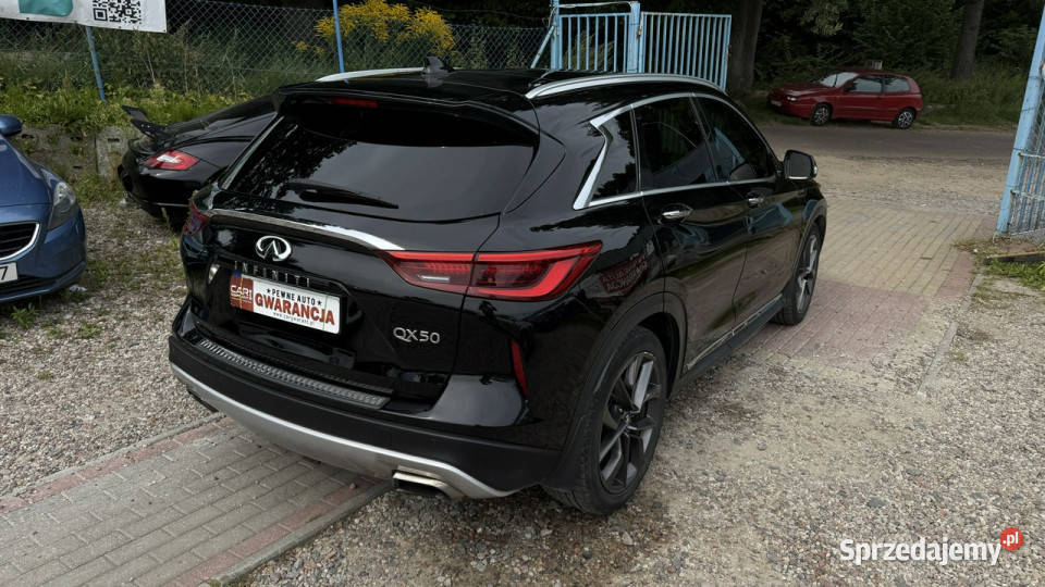 Infiniti QX50 20turbo 260 4x4 ledy bi xenon centralny zamek Gdańsk