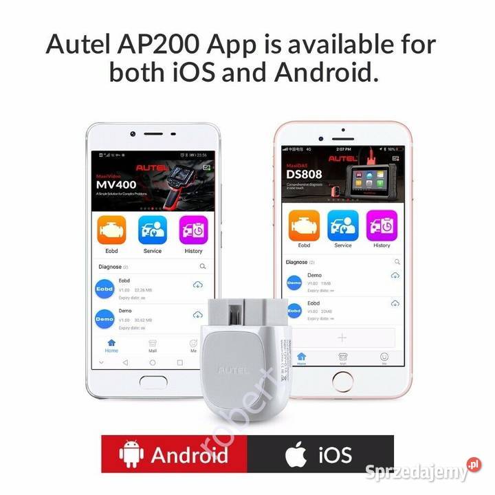 Interfejs Autel AP200 Smartfon Tablet Siedlce