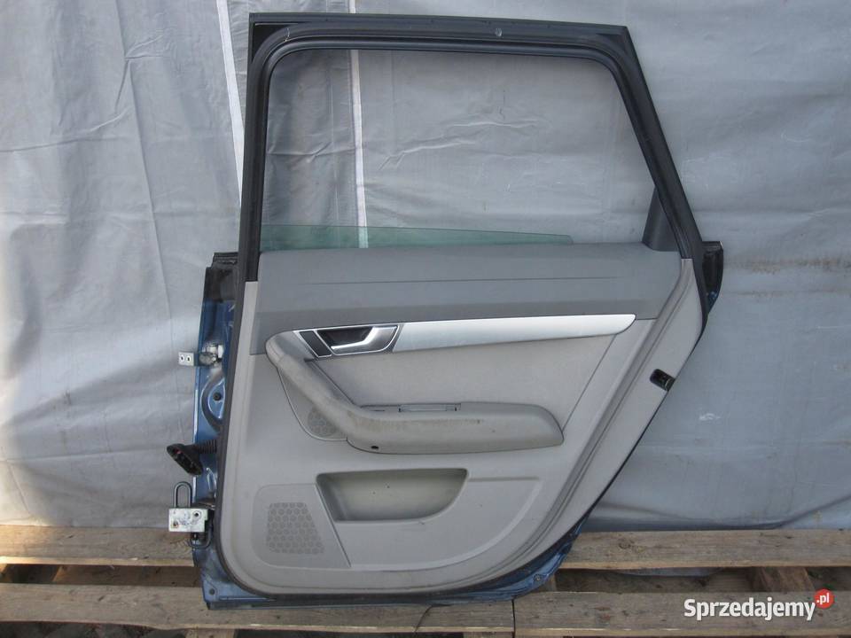 AUDI A6 C6 07r drzwi prawe tył kompletne sprzedam