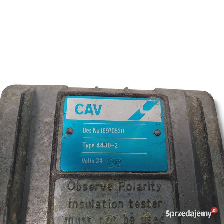 REGULATOR NAPIĘCIA CAV 24V DAF 1697D520 6241224 osobowe