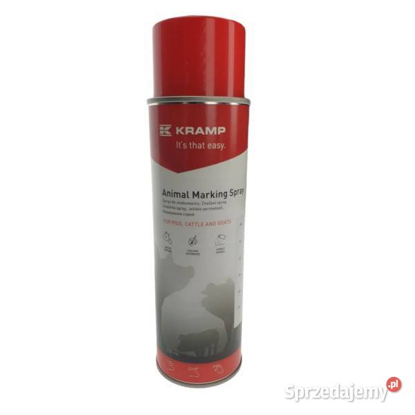 Spray do znakowania 500ml czerwony Drzonek