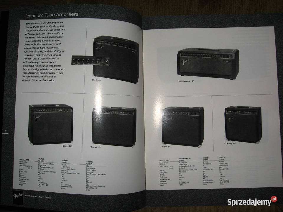 Fender The Best of Guitar and Bass Amplification Kępice
