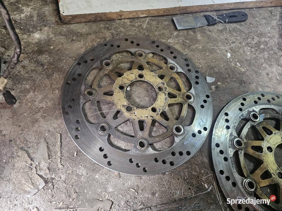 Kawasaki ZZR 600 tarcze tarcza przód przednia Jelenia Góra sprzedam