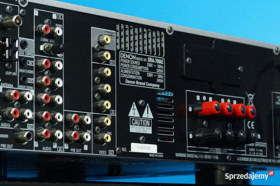AMPLITUNER STEREO DENON DRA700AE Z PILOTEM Jerzmanowice