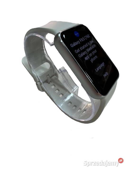 Smartwatch Samsung Galaxy Fit3 Srebrny 5 ATM Elbląg