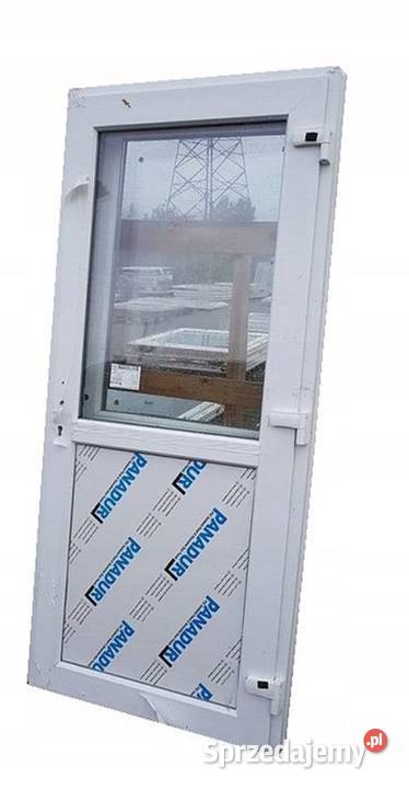 DRZWI ZEWNĘTRZNE PCV Sklepowe KACPRZAK 100x210 PCV Gliwice
