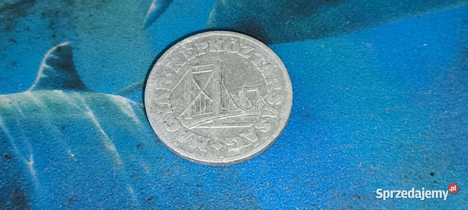 Moneta 50 filler 1969 Węgry Numizmatyka Gliwice