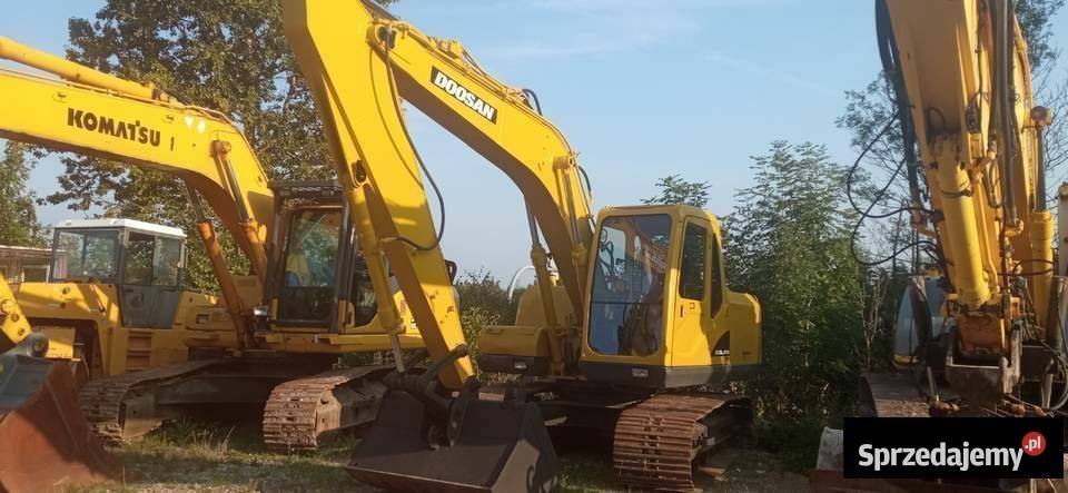 Koparka gąsienicowa Doosan 140LCV 2008r Koparki Gotkowice