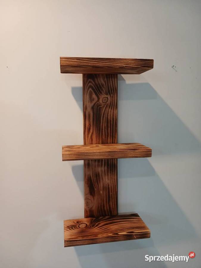 Drewniana półka Modrzew