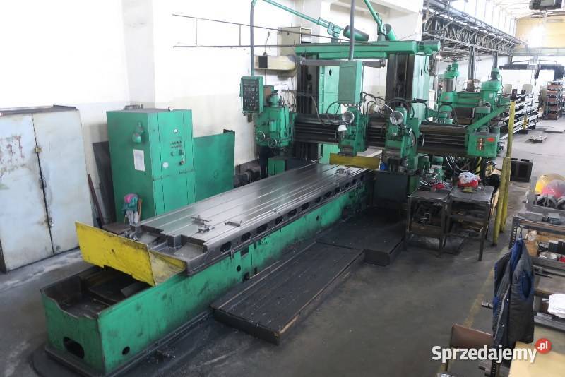 Strugarka wzdłużna bramowa TOS HD 12B warmińsko-mazurskie Reszel sprzedam