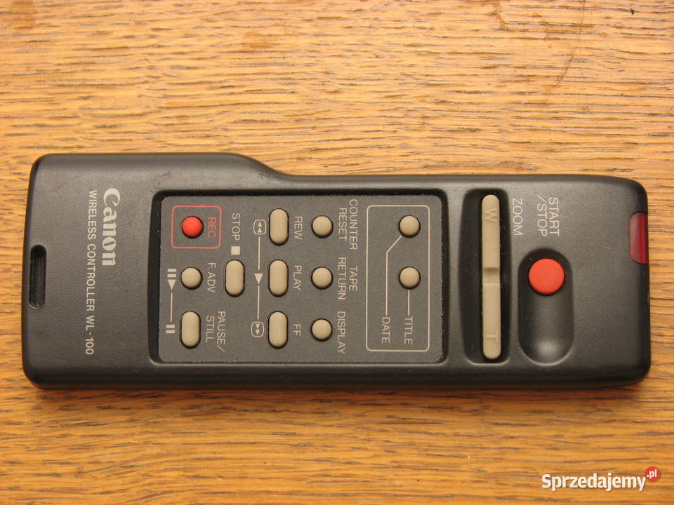 Piloty do kamer video Sony i Canon Piloty