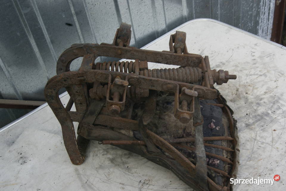 SIEDZENIE SKÓRZANE LATA 20 LATA 30 Rybnik