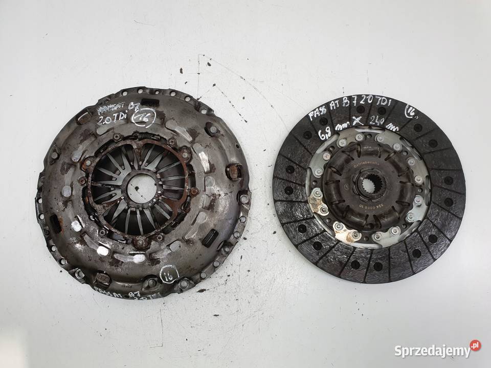 VW Passat B7 20 TDI TARCZA DOCISK sprzęgło