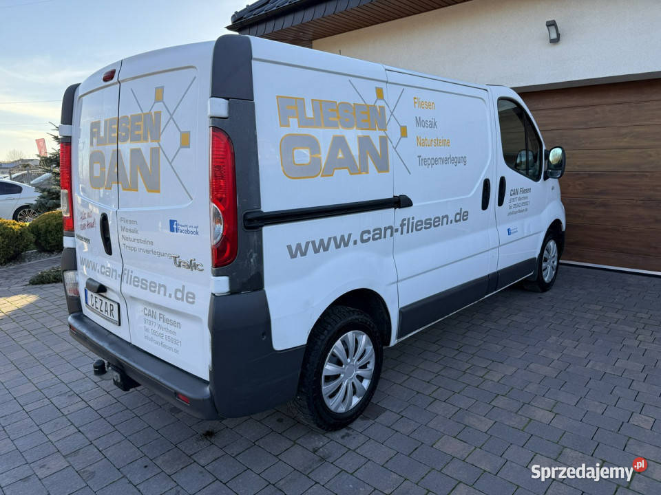 Renault Trafic 20 115 6 biegów klima blaszak z Konradów