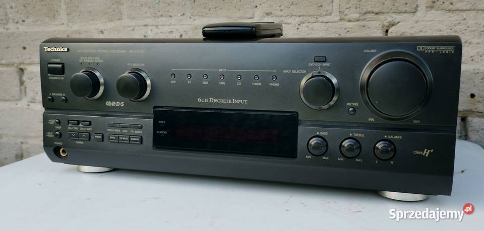 AMPLITUNER TECHNICS SAAX720 DUŻY I MOCNY wielkopolskie Trzcianka