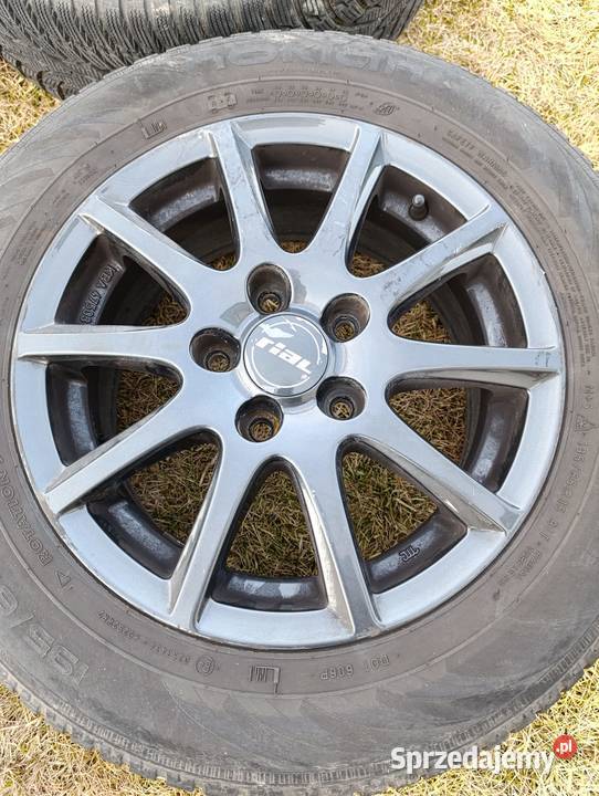 Felgi aluminiowe Rial 15 z oponami Nokian 19565 Lublin