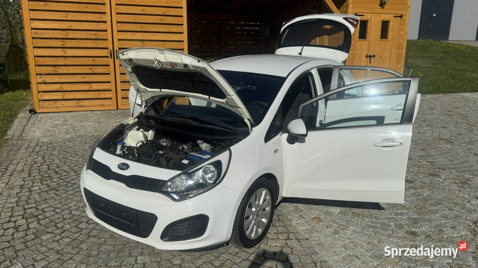 Kia Rio 12 Benzyna 85 z Niemiec 2 kpl kół 100 isofix Strzegom