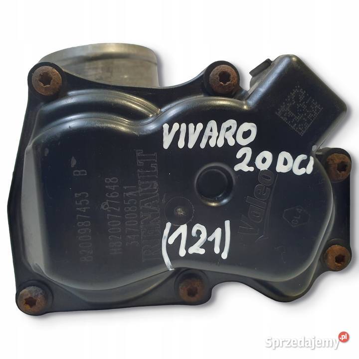 PRZEPUSTNICA Renault Trafic II Vivaro 20 DCI Przepustnice Chełm